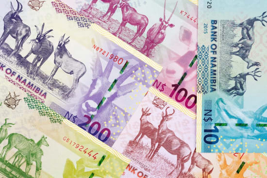 What is the currency in Namibia?