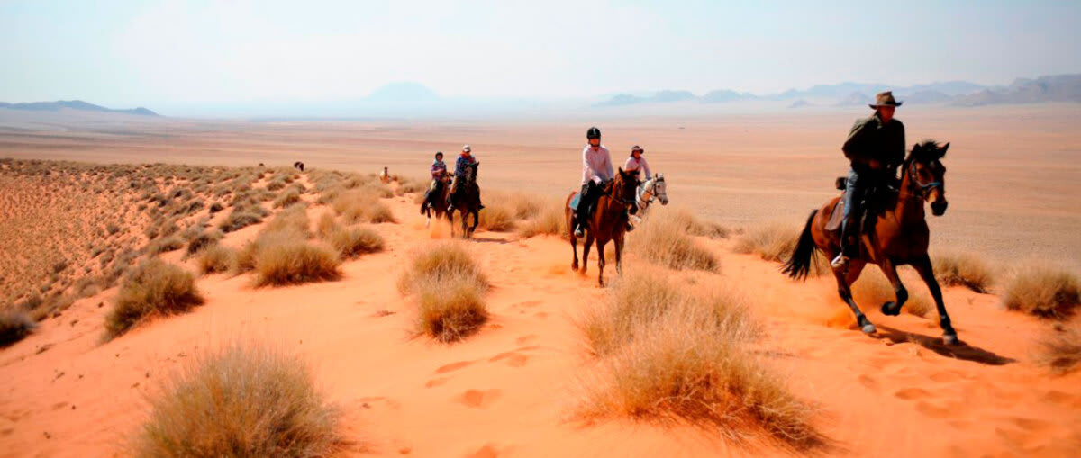 What level of fitness do I need for a Namibian Horse Safari?
