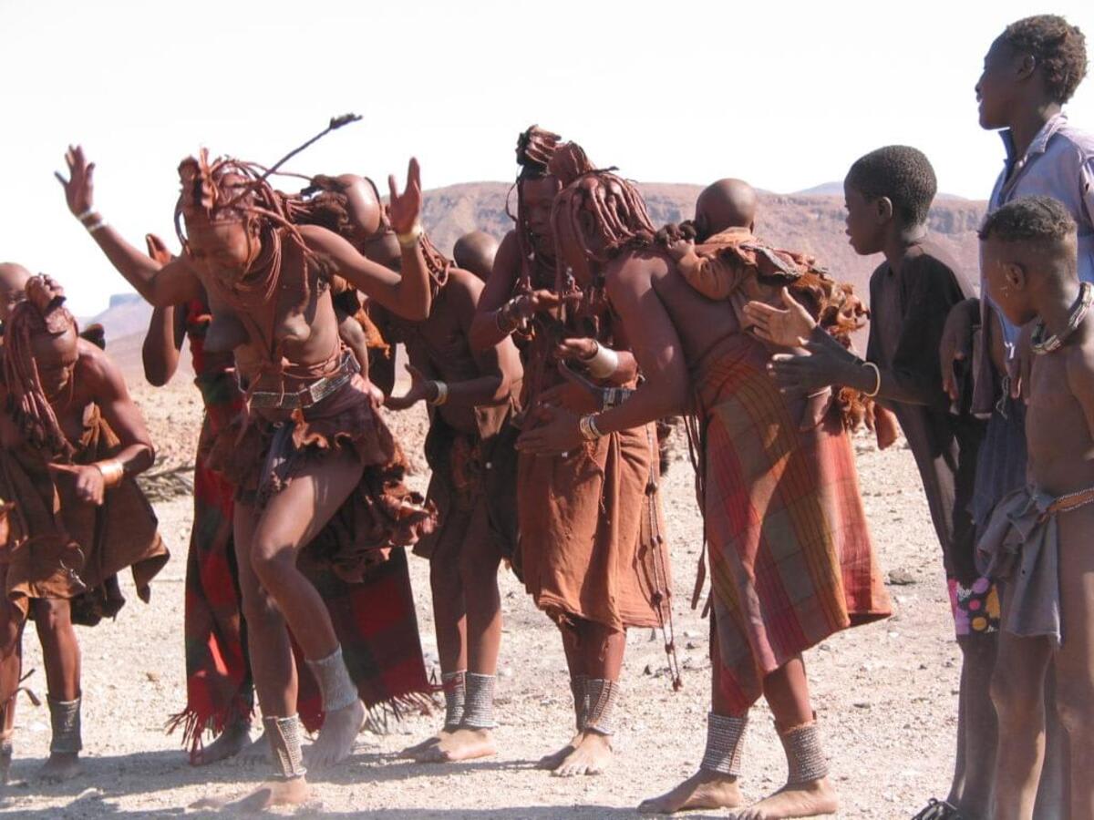 Interact with a Himba Tribe