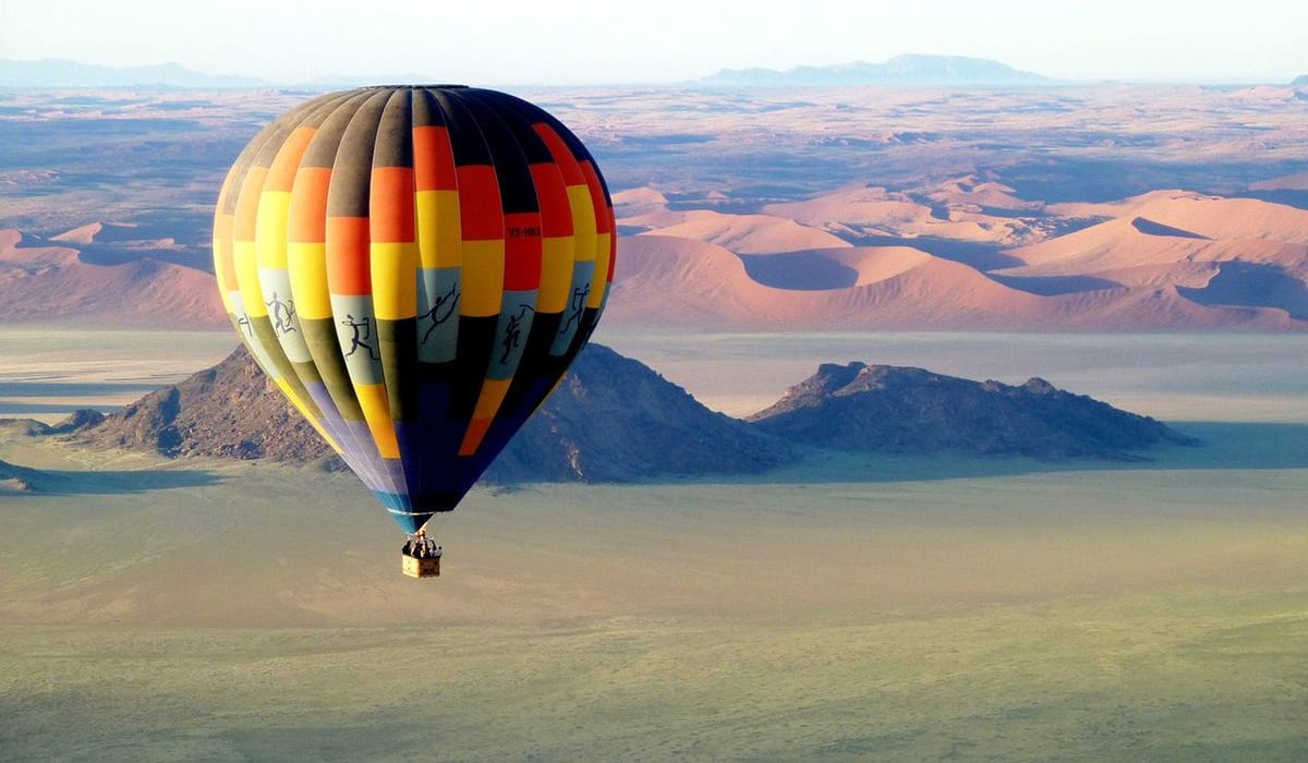 Best Destinations in Namibia for Hot Air Balloon Rides