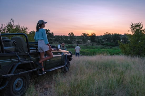 Head out on a Sunrise Game Drive